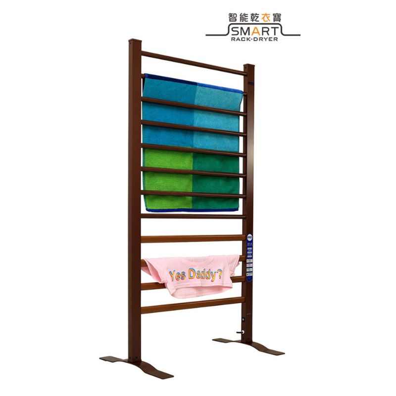 Smart Rack Dryer Towel Warmer Non drill hole quick installation Large Size