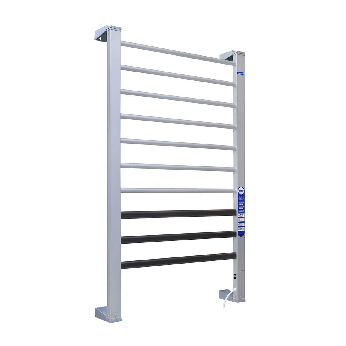 Smart Rack Dryer Towel Warmer Non drill hole quick installation Middle Size