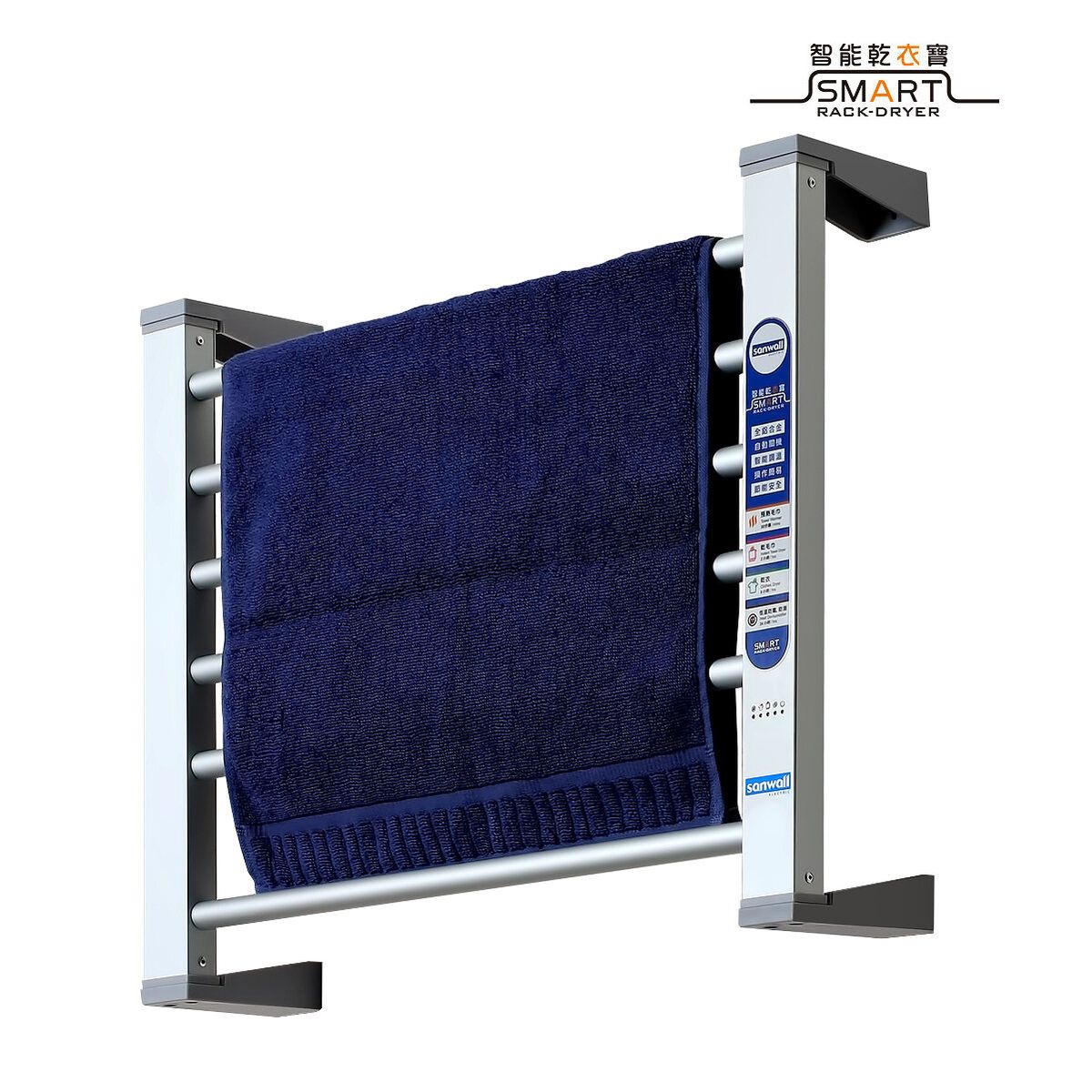 Smart Rack Dryer Towel Warmer ATW03TM-06-SMART Short Type
